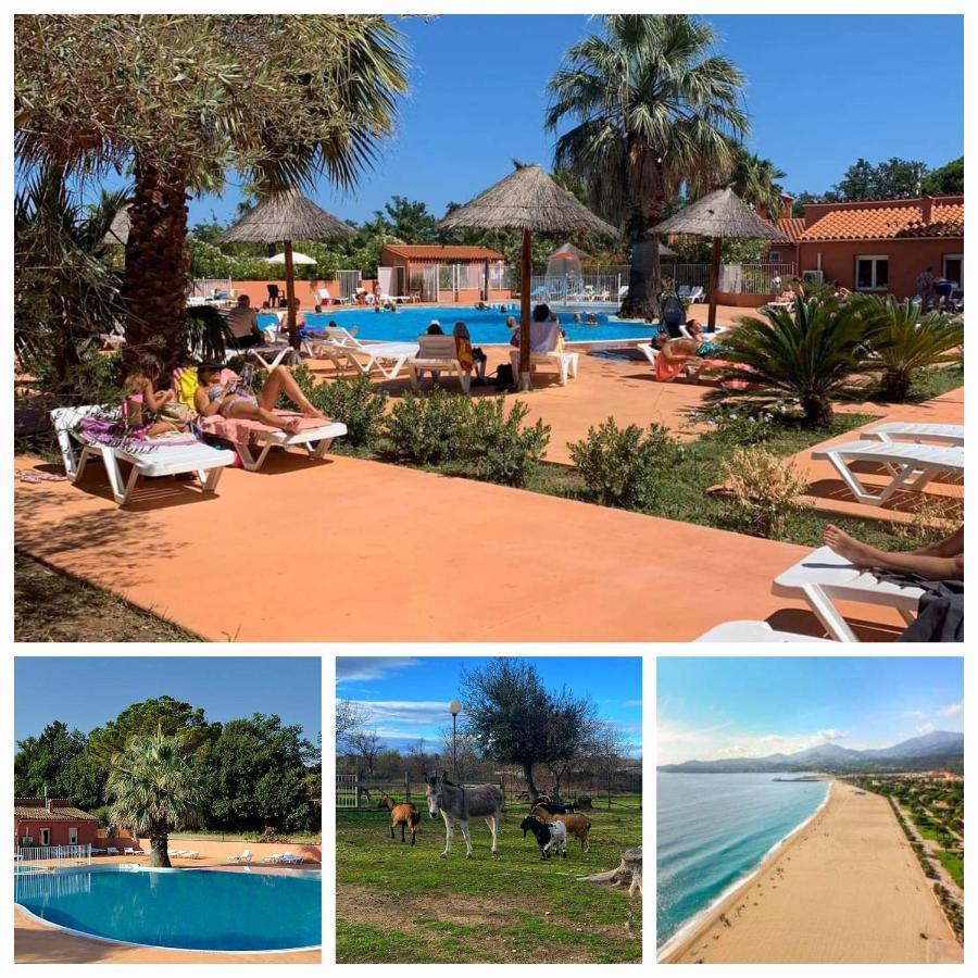 Camping Le Clos Du Thym Argelès-sur-Mer Exterior foto